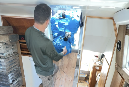 Engine installation