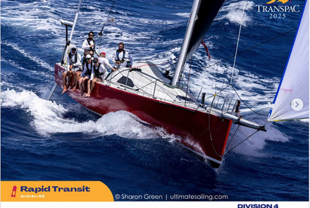 Rapid Transit at Transpac Finish
